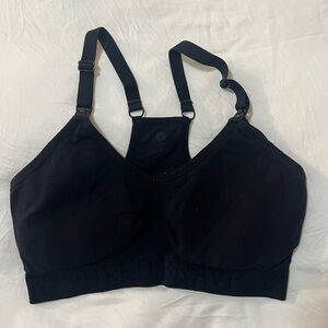 Kindred Bravely Sublime® Nursing Sports Bra – Black – Small